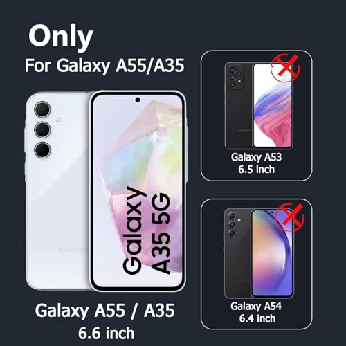 Battery Case for Galaxy A55/A35,[12000mAh] Large Capacity Portable Protective Fast Charging Case Battery Case Compatible with Galaxy A55,Galaxy A35 (6.6 inch) Wireless Charging Case with Carplay-Black - size: Galaxy A55/A35