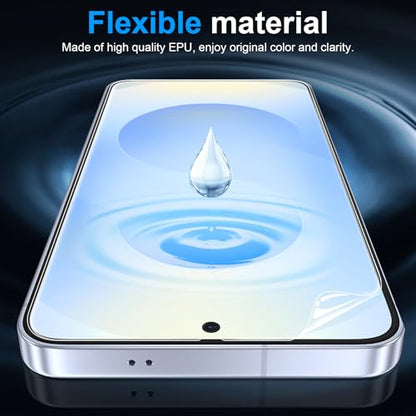 LYWHL 5 Pack for Samsung Galaxy S25 Plus Screen Protector [Like Original Fingerprint Unlock], Real Invisible Self-Healing Protective S25+ Film [Not Glass], HD Clear, Case Friendly, Scratch-Resistant - size: 6.7 inch - Samsung Galaxy S25 Plus