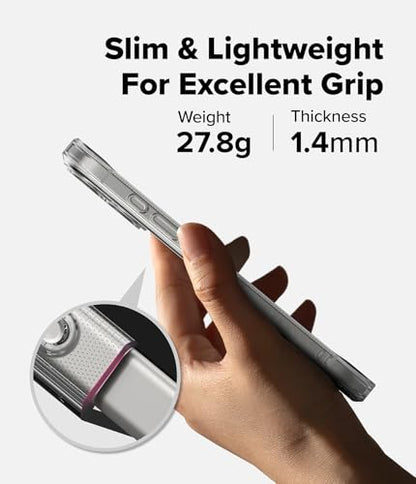 Ringke for iPhone 17 Case [Fusion Matte Clear] | Oil & Dirt Resistant, Anti-Fingerprint Technology Prevents Oily Smudges, Frosted Coating Feels Velvety Soft - size: iPhone 17