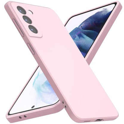 X-level for Samsung Galaxy S21 Plus Case Slim Fit Ultra-Thin Super Soft TPU [Guardian Series] S21 Plus Phone Back Cover Light Protective Matte Finish Coating Shockproof Case for Women Men -Pink - color: Pink