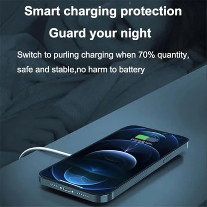 15W Magnetic Fast Wireless Charging Pad Dock Station Strong Magnet Lightweight Portable Charger for iPhone 12 13 14 15 16 17 Series Suitable for Travel Home Office Desk (USB C Input Only White) - color: USB C Input Only White