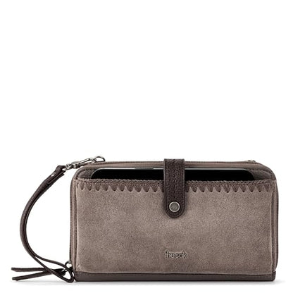 The Sak Iris Smartphone Crossbody Purse - Small Women's Cellphone Bag & Wallet For Everyday- Convertible Wristlet With Zipper | Fits Most Smartphones, Card Slots & Zip Pocket, Detachable Wristlet & Crossbody Straps, Hands-Free for Travel & Errands - color