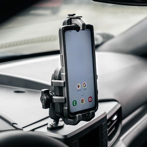 RAM MOUNTS Quick-Grip Pro Universal Phone Holder with B Size Ball - style: Without Vibration Damper