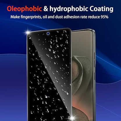 (3+2 Pack) for Motorola Moto Edge 2025 Privacy Screen Protector,3 Pack Screen Protector + 2 Pack Camera Protection,Flexible TPU Film(Not Tempered Glass) [3D Touch][Bubble-Free][Anti-Scratch]