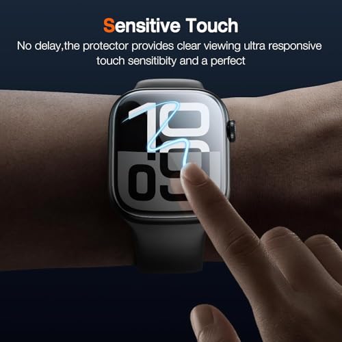 EGV 4 Pack for Apple Watch Series 11/10 42mm Screen Protector - size: 42mm