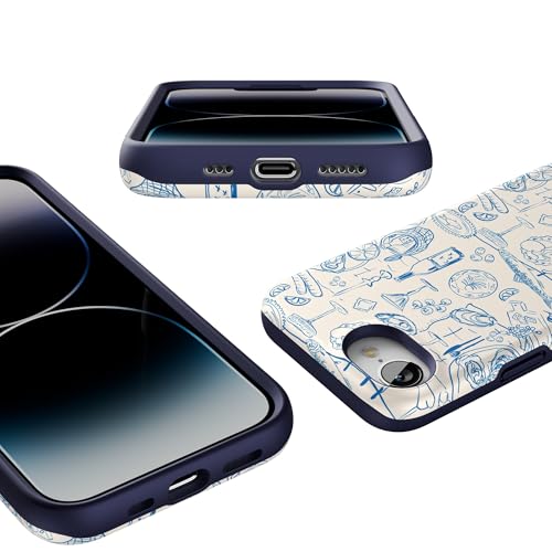 Casely iPhone 16e Case | Amalfi Aperitivo | Dolce Vita | Bold Protective Design | Compatible with MagSafe - color: Amalfi Aperitivo | Dolce Vita