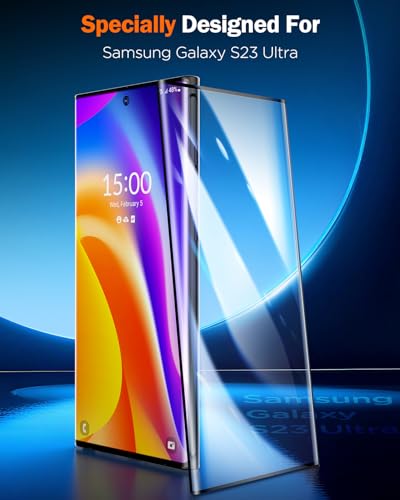 LK 2 Pack for Samsung Galaxy S23 Ultra Screen Protector, Flexible Glass - size: Galaxy S23 Ultra - 2 Pack