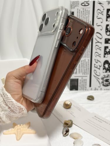Case Compatible with iPhone 17 Pro, Non-Yellowing Shockproof Anti-Scratch Clear Soft Phone Cover with Lens Protector - Clear - color: Clear, size: iPhone 17 Pro
