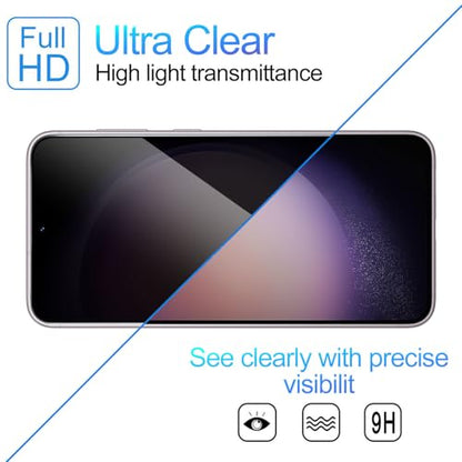 2 Pack Privacy Screen Protector for Samsung Galaxy S23