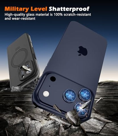 imluckies Camera Lens Protector for iPhone 17 Pro/iPhone 17 Pro Max - color: Blue