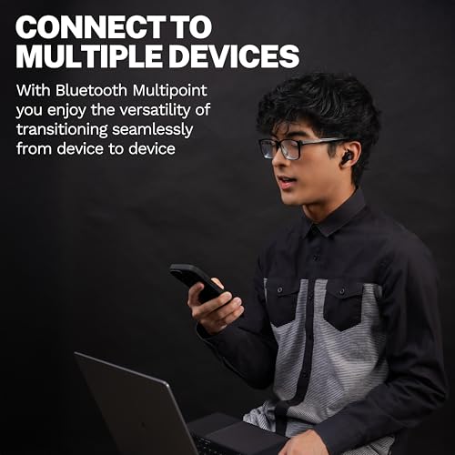 JLab Go Pods ANC, True Wireless Earbuds, Active Noise Cancelling, Bluetooth, Black - color: Black