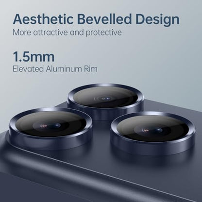 for iPhone 17 Pro Max Camera Lens Protector, Blue - color: Blue