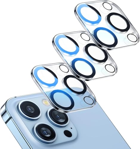 [3 Pack Camera Lens Protector For iPhone,9H Tempered Glass,Anti-Scratch,Case Friendly,Night Circle,No-Bubble HD Clarity,Full Cover (iPhone 16 Pro/16 Pro Max) - size: iPhone 16 Pro/16 Pro Max