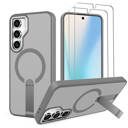 for Galaxy-S24-FE Case, Semi-Transparent Matte, Gray - color: Gray, size: Galaxy S24 FE 6.7"