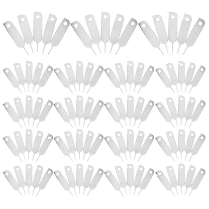 Operitacx 400pcs Universal Sim Card Tool Kit with Tray Ejector Pins and Watch Band Pin Remover for Smartphones Tablets Mobile Phone Maintenance