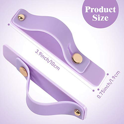 Weewooday 15 Pcs Phone Grip Strap Telescopic Finger Strap Stand,Colorful - color: Colorful