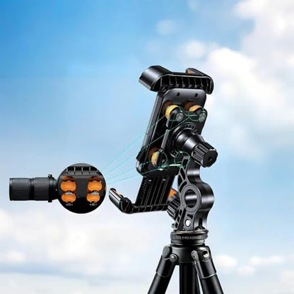 TIANLIN Motorcycle Phone Mount Holder Dual Vibration Dampener Anti-Shock