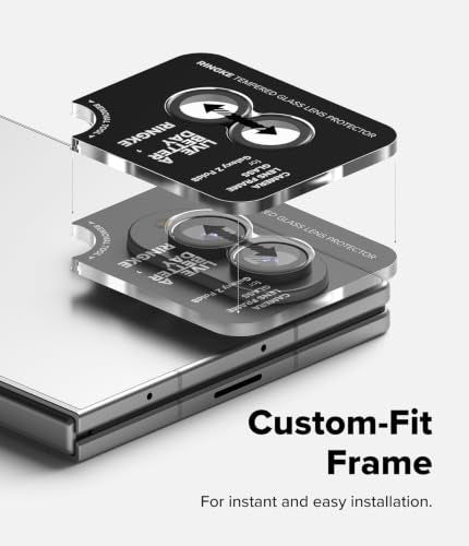 Ringke for Samsung Galaxy Z Fold 8 Camera Lens Protector [2 Pack] - size: Galaxy Z Fold 8