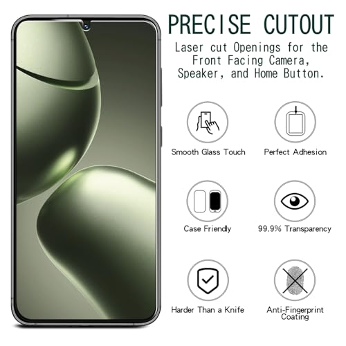 KAREEN Screen Protector for Samsung Galaxy S25 with Camera Lens Protector