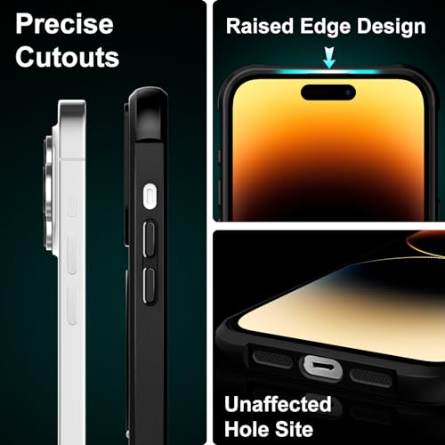 360°Magnetic Swivel Ring for iPhone 14 pro case-Black - color: Black, size: iPhone 14 Pro