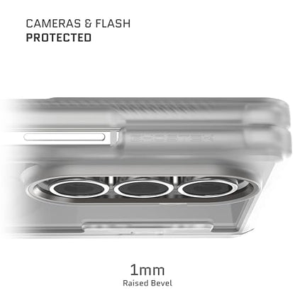 Ghostek Covert Clear Galaxy Fold 7 Case with Built-in Kickstand, MagSafe and Full Hinge Protection Designed for 2025 Samsung Galaxy Z Fold7 (8") (Clear Matte) - color: Clear Matte, size: Galaxy Z Fold 7