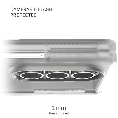 Ghostek Covert Clear Galaxy Fold 7 Case with Built-in Kickstand, MagSafe and Full Hinge Protection Designed for 2025 Samsung Galaxy Z Fold7 (8") (Clear Matte) - color: Clear Matte, size: Galaxy Z Fold 7