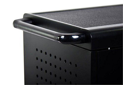 LUXOR LLTM30-B-UPS 30 Tablet/Chromebook Charging Station, Black