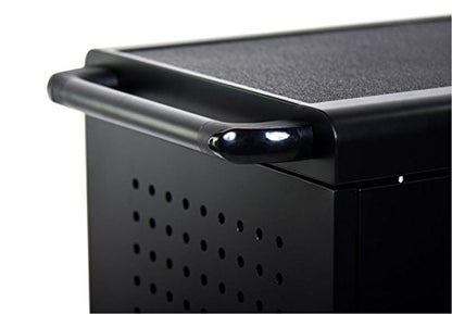 LUXOR LLTM30-B-UPS 30 Tablet/Chromebook Charging Station, Black