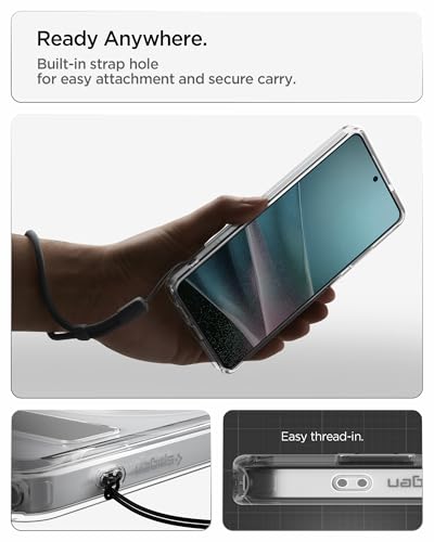 Spigen for Galaxy S26 Ultra Case, Ultra Hybrid S MagFit [Kickstand] [Compatible with MagSafe] [Fast Wireless Charging] - Clear White - size: Galaxy S26 Ultra