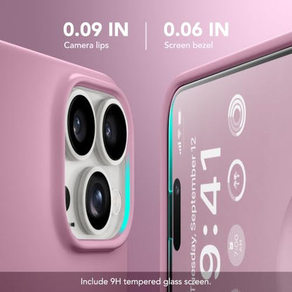 GONEZ Magnetic for iPhone 15 Pro Max Case, Silicone Cover Blackcurrant - color: Blackcurrant, size: Iphone 15 Pro Max