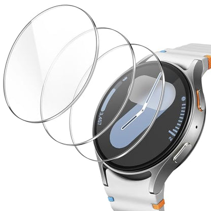 JETech Screen Protector for Samsung Galaxy Watch 7/6 44mm, 3-Pack | Tempered Glass Protection, HD Clear, Anti-Scratch Design - size: Galaxy Watch 7/6 44mm