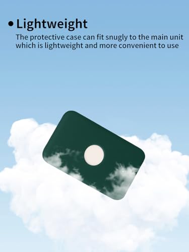 Compatible with Apple iPhone Air MagSafe Battery,UYRUREL Premium Silicone Shockproof Protection Ultra-Thin Design, Comfortable and Skin-Friendly,Green. - color: Green