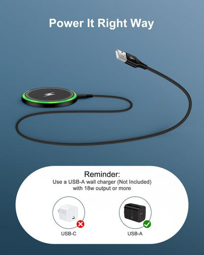Wireless Charger Samsung Galaxy, Cargador Inalmbrico for Sam Sung S26 Ultra - color: Wireless Charger-Black
