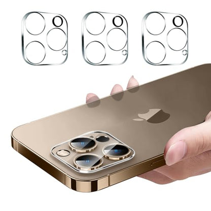 3PCS Rear Back Camera Lens Protector Tempered Glass for iPhone 16 Pro Max, iPhone 15 Pro Max - HD Clear Full Coverage Guard - color: for iPhone 16 pro/16 pro max/15 pro/15 pro max transparent