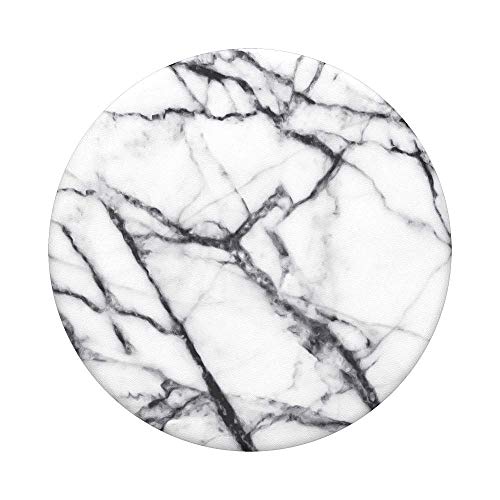 PopSockets Adhesive Phone Grip, Holder- Dove White Marble - color: Dove Marble, size: small