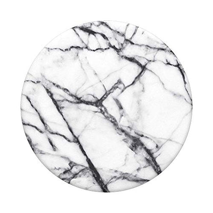 PopSockets Adhesive Phone Grip, Holder- Dove White Marble - color: Dove Marble, size: small