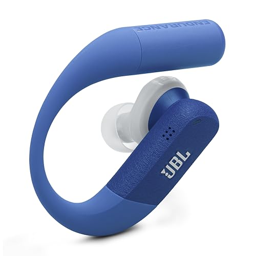JBL Endurance Peak 4 - Cancelling Sport Earbuds - Blue - color: Blue