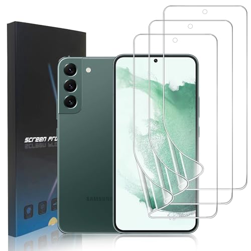 3 Pack for Samsung Galaxy S22 Screen Protector Flexible Soft - size: Samsung Galaxy S22