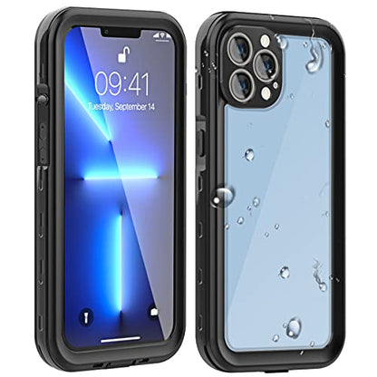 AICase Waterproof Case for iPhone 13 Pro Max (6.7") Snowproof, Dustproof and Shockproof, IP68 Certified Full Body Protection Fully Sealed Underwater Protective Cover for Apple iPhone 13 Pro Max - color: Waterproof
