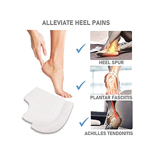 VivoFoot 2 Pair Gel Heel Protector,Heel Pain and Cracked Heels Relief Socks (Pack of 2) - size: 2 Pair (Pack of 2)