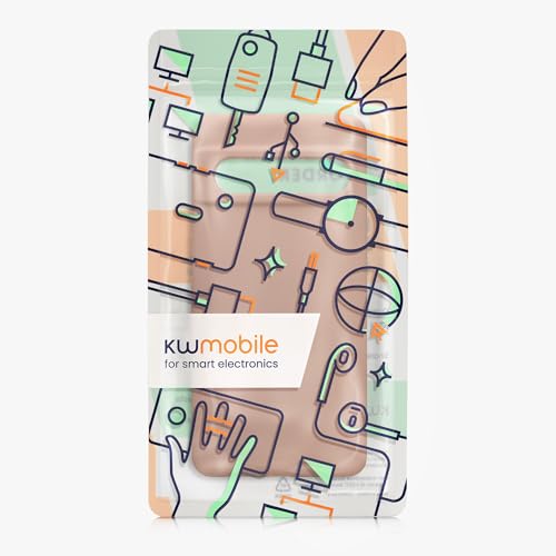 kwmobile Case Compatible with Google Pixel 7 Pro Case - TPU Silicone Phone Cover with Soft Finish - Mocha - color: Mocha, size: Pixel 7 Pro