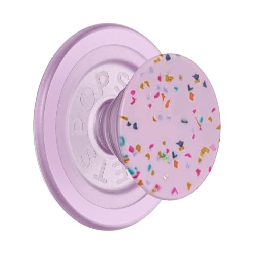 PopSockets Phone Grip for MagSafe, Magnetic Holder- Regrind Sugar Plum - color: Tutti Frutti, style: MagSafe
