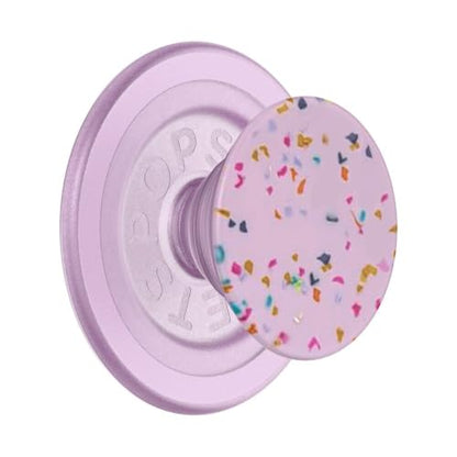 PopSockets Phone Grip for MagSafe, Magnetic Holder- Regrind Sugar Plum - color: Tutti Frutti, style: MagSafe