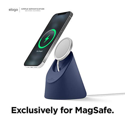 elago MS1 Charging Stand for MagSafe Charger - color: Jean Indigo