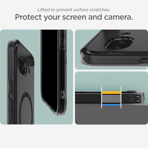 Spigen Ultra Hybrid MagFit for Pixel 9a Case, Frost Black - color: Mag Frost Black, size: Pixel 9a