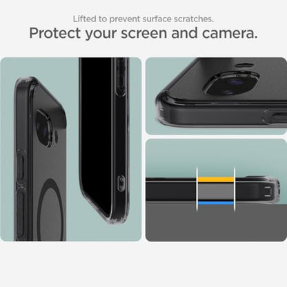 Spigen Ultra Hybrid MagFit for Pixel 9a Case, Frost Black - color: Mag Frost Black, size: Pixel 9a