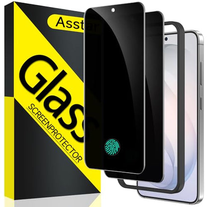 Asstar 2 Pack for Samsung Galaxy S26+/S26 Plus Privacy Screen Protector - color: Black-Galaxy S26+/S26 Plus