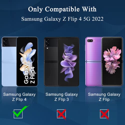 [2 Sets 6 Pack] for Samsung Galaxy Z Flip 4 Screen Protector - size: Z Flip 4