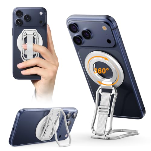 for Magsafe Phone Grip & Magnetic Ring Holder - color: Silver