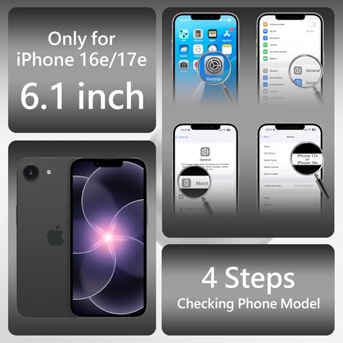 FireNova Magnetic for iPhone 17e Case/iPhone 16e Case,White - color: White, size: Iphone 17e/Iphone 16e